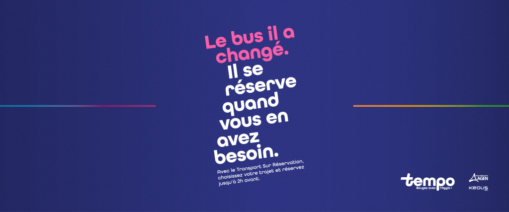 nouveau réseau tempo bus